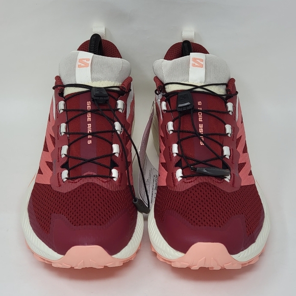 Salomon Sense Ride 5 Gore-tex Peach Running Shoes 473145 Women's Size Multi New - Picture 5 of 11